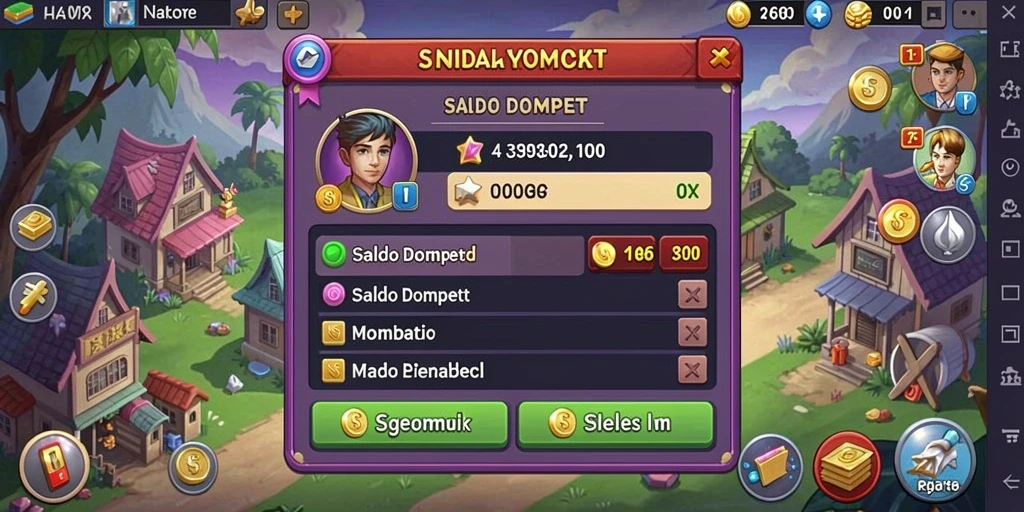 Mini game seru yang menguji keterampilan pemain.