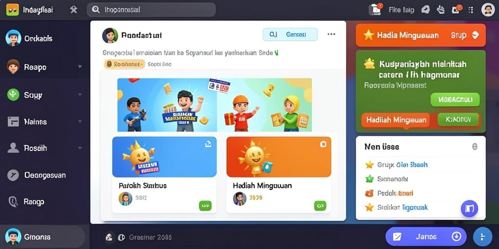 Sistem reward yang menguntungkan bagi para pemain.
