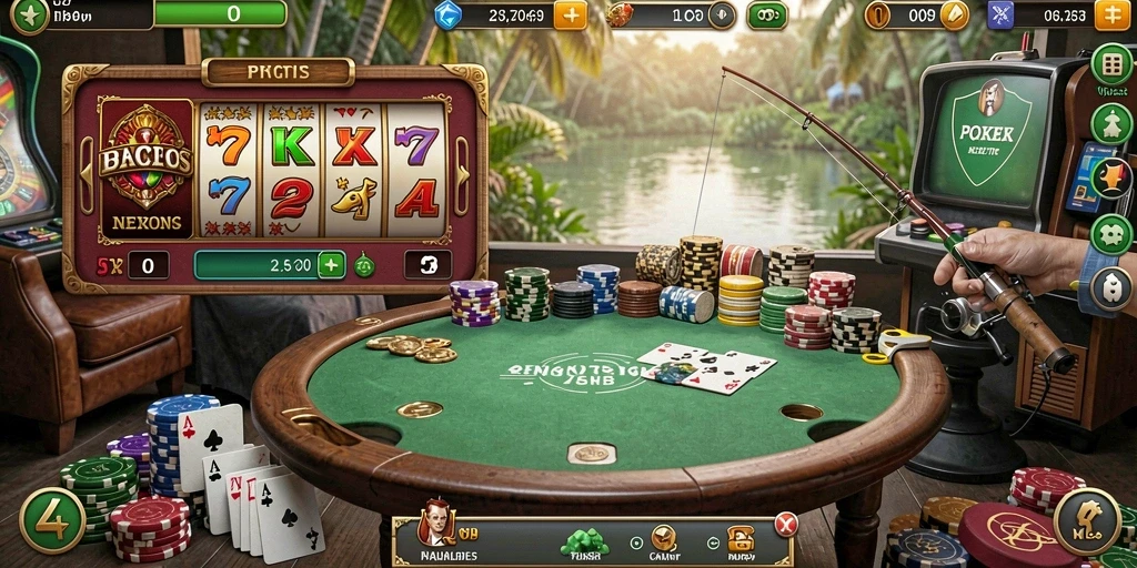 Fitur bonus yang menguntungkan dan interaktif.