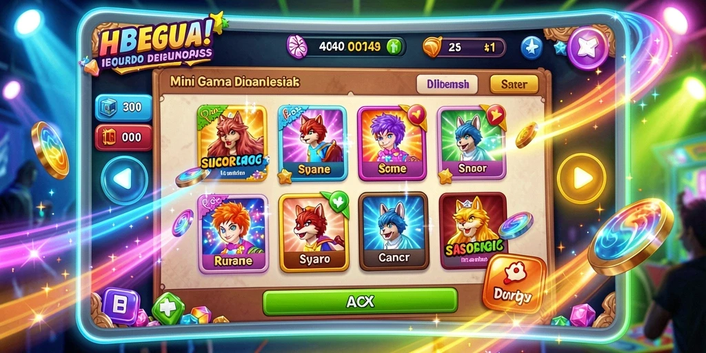 Gameplay seru dengan tantangan yang beragam.