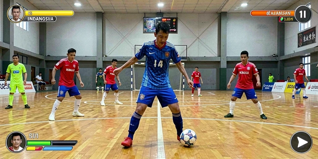 Grafis yang cantik dan penuh warna.