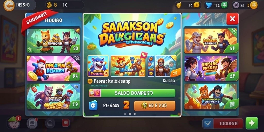 Level-level tantangan yang seru dan menantang.