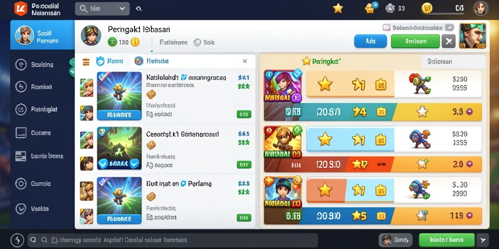 Screenshot menunjukkan beberapa level baru yang ditambahkan.